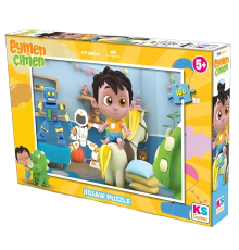 KS Games Eymen ile Çimen 100 Parça Puzzle