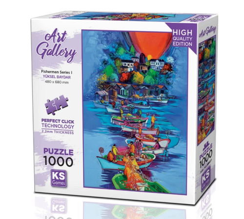 KS Games Fisherman Series I Puzzle 1000 Parça 20687 KS Games Fisherman Series I Puzzle 1000 Parça 20687