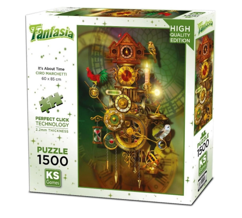 Ks Games It's About Time Puzzle 1500 Parça 22047