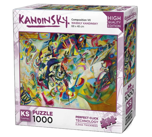 KS Games Kandinsky: Composition VI Puzzle 1000 Parça 20742