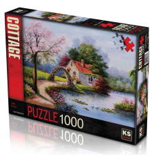 KS Games Lake House Puzzle 1000 Parça 20782