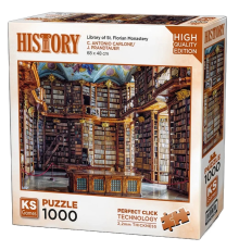 KS Games Library of St. Florian Monastery Puzzle 1000 Parça 20801