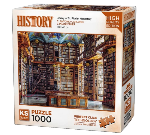 KS Games Library of St. Florian Monastery Puzzle 1000 Parça 20801