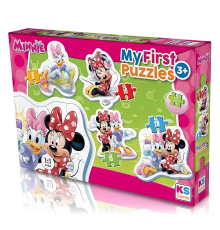 KS Games Minnie My First Puzzle 4 in 1