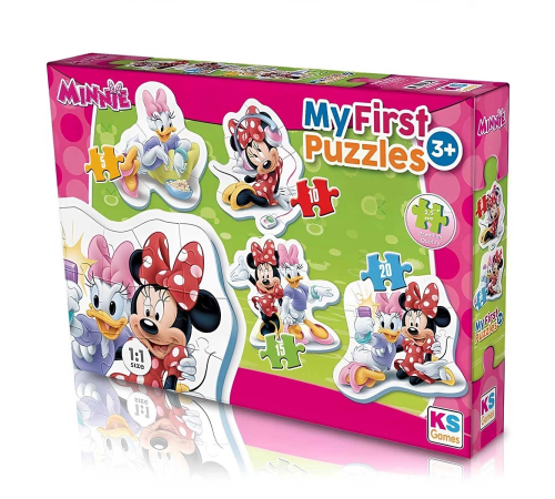 KS Games Minnie My First Puzzle 4 in 1 KS Games Minnie My First Puzzle 4 in 1