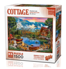KS Games Mountain Lake Puzzle 1500 Parça 22036