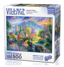 KS Games Mountain Village Puzzle 500 Parça 20046