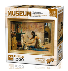 KS Games The Obsequies of an Egyptian Cat Puzzle 1000 Parça 20668
