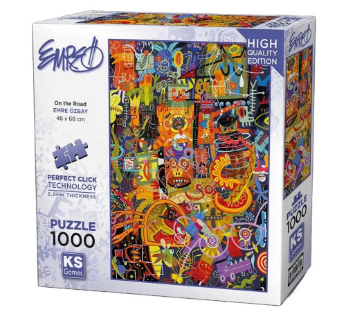 KS Games On the Road Puzzle 1000 Parça 20739