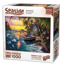 KS Games Sunset Beach Puzzle 1000 Parça 20798