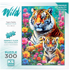 KS Games Tigers Family Puzzle 300 Parça