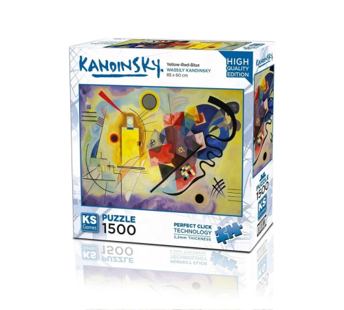 Ks Games Yellow Red Blue Puzzle 1500 Parça 22033
