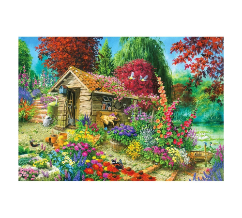 KS The Garden Shed 1500 Parça Puzzle KS The Garden Shed 1500 Parça Puzzle