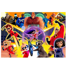 KS Incredibles 2 Puzzle 200 Parça
