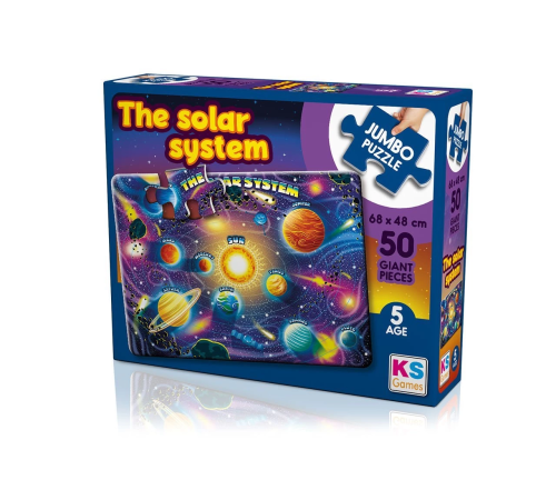 KS Jumbo Puzzle 50 Parça Planets Of Solar System Gezegenler KS Jumbo Puzzle 50 Parça Planets Of Solar System Gezegenler