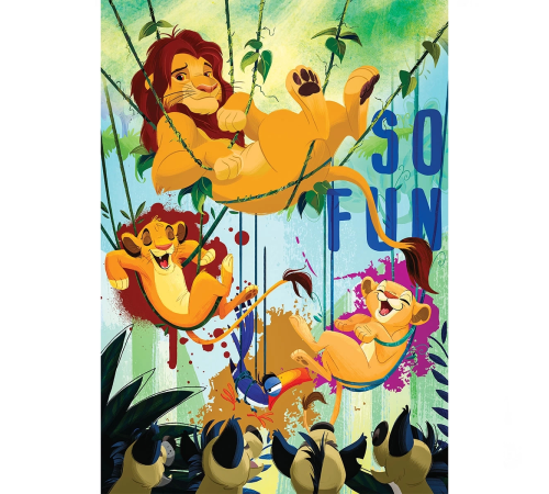 KS Lion King 50 Parça Puzzle KS Lion King 50 Parça Puzzle
