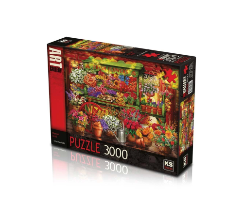 KS Market Stall 3000 Parça Puzzle KS Market Stall 3000 Parça Puzzle
