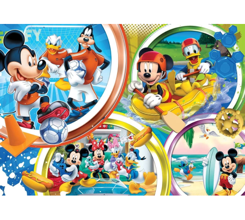 KS Mickey Mouse Puzzle 200 Parça KS Mickey Mouse Puzzle 200 Parça