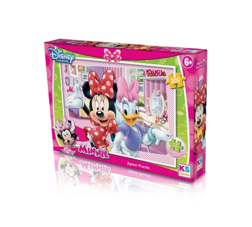 KS Minnie Puzzle 200 Parça