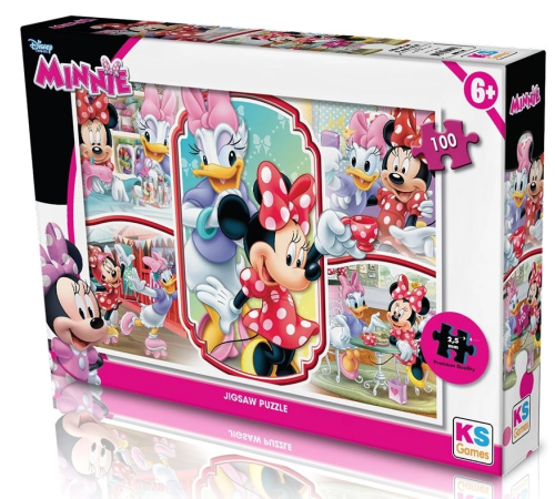 KS Puzzle 100 Parça Minnie Mouse KS Puzzle 100 Parça Minnie Mouse