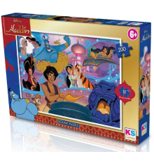 KS Puzzle 200 Parça Aladdin