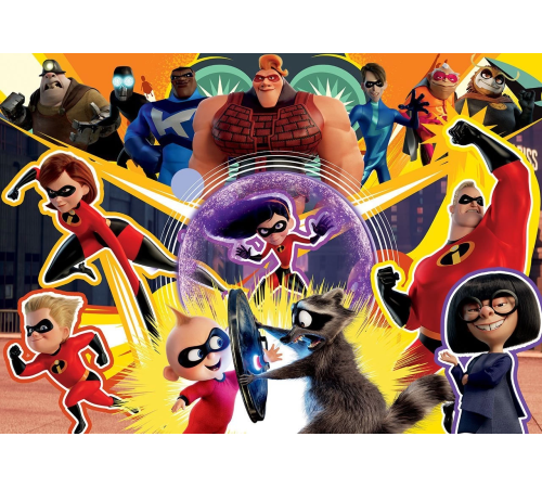 KS Puzzle 200 Parça Incredibles