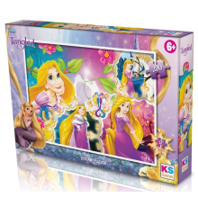 KS Puzzle 200 Parça Papunzel Tanglet