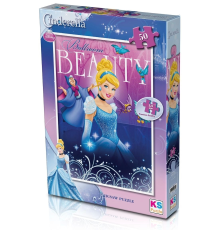 KS  Puzzle 50 Parça Cinderella