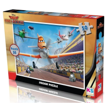 KS Puzzle 50 Parça Planes