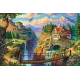 KS Puzzle 500 Parça House On The Cliff