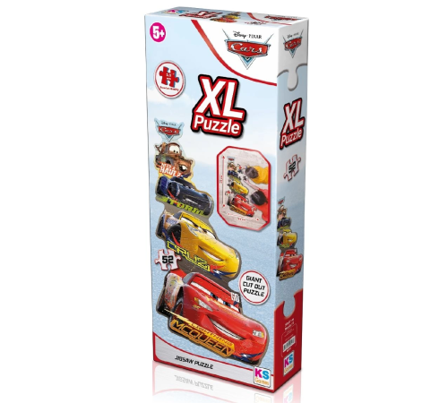 KS Puzzle 52 Parça Cars XL Çerçevesiz KS Puzzle 52 Parça Cars XL Çerçevesiz