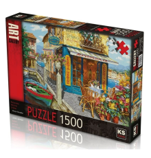 KS Ristorante Vecchia Urbino 1500 Parça Puzzle