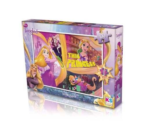 KS Tangled 100 Parça Puzzle