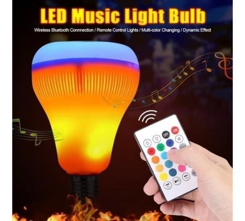 Kumandalı Bluetooth Hoparlör Ampul LD-37 Kumandalı Bluetooth Hoparlör Ampul LD-37