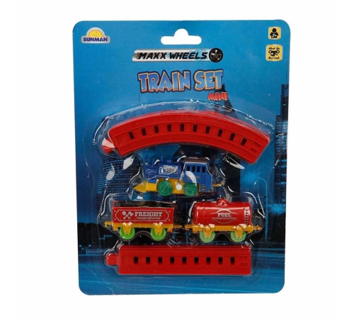 Kurmalı Raylı Mini Tren Seti 11 Parça Kurmalı Raylı Mini Tren Seti 11 Parça