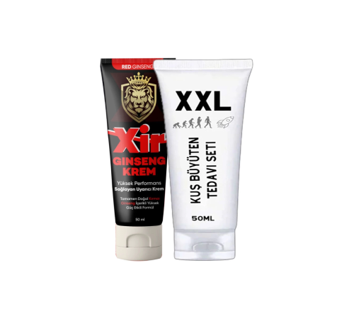 Kuşxxl Cream 50 ml Boyut Kremi + Etkili Sertleştiricili 50 ml Erkeklere Özel 3xeffect Krem Bkn1EK361 Kuşxxl Cream 50 ml Boyut Kremi + Etkili Sertleştiricili 50 ml Erkeklere Özel 3xeffect Krem Bkn1EK361