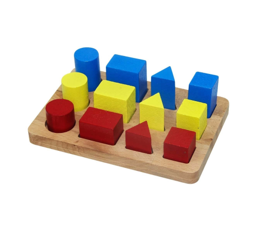 Kutulu Ahşap  Geometrik Büyükten Küçüğe