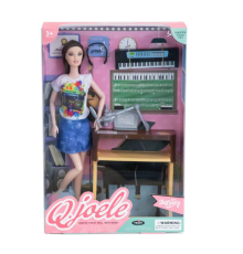 L5748K Piano Çalan Müzisyen Bebek