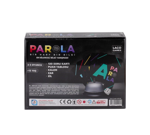 LC0143 Parola En Eğlenceli Bilgi Oyunu LC0143 Parola En Eğlenceli Bilgi Oyunu