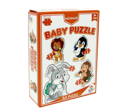 LC7225 Laço, Baby Puzzle - Hayvanlar - İlk Puzzle / +12 ay LC7225 Laço, Baby Puzzle - Hayvanlar - İlk Puzzle / +12 ay