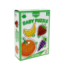 LC7227 Laço, Baby Puzzle - Meyveler - İlk Puzzle / +12 ay