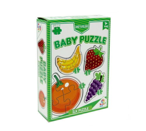 LC7227 Laço, Baby Puzzle - Meyveler - İlk Puzzle / +12 ay LC7227 Laço, Baby Puzzle - Meyveler - İlk Puzzle / +12 ay