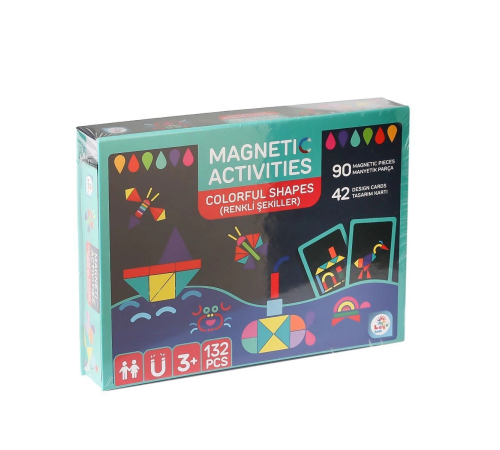 LC7523 Manyetik Aktivite Renkli Şekiller LC7523 Manyetik Aktivite Renkli Şekiller