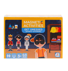 LC7983 Manyetik Aktivite Kıyafet Değiştirme Oyunu -Laçokids