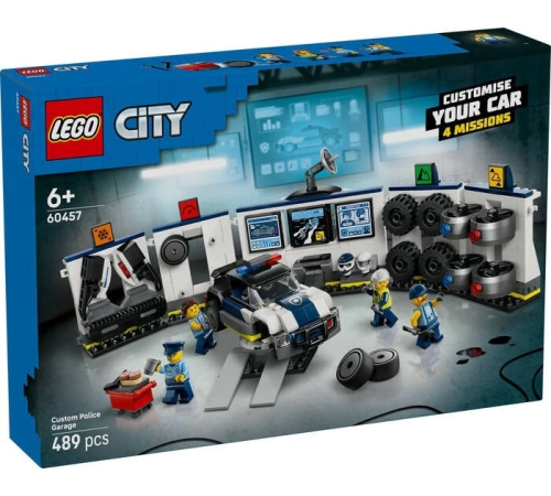 LEGO City Özel Polis Arabası Garajı 60457 LEGO City Özel Polis Arabası Garajı 60457