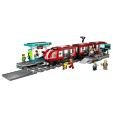 LEGO City Şehir Merkezi Tramvay İstasyonu 60423