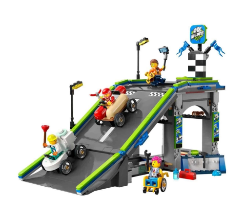 LEGO City Senin Kuralların: Yarış Arabası Rampa Parçası LEGO City Senin Kuralların: Yarış Arabası Rampa Parçası