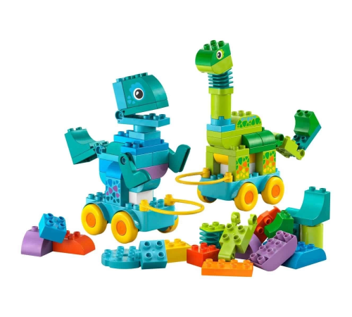 LEGO DUPLO Kasabası 3’ü 1 Arada Tekerlekli Dinozorlar 10451