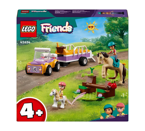 LEGO Friends At ve Midilli Römorku 42634 LEGO Friends At ve Midilli Römorku 42634