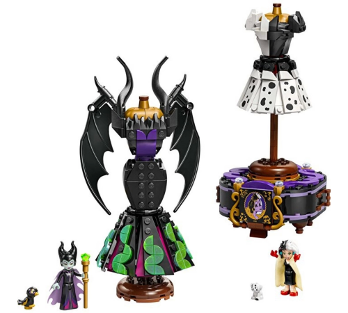 LEGO Malefiz'in ve Cruella De Vil'in Elbiseleri LEGO Malefiz'in ve Cruella De Vil'in Elbiseleri